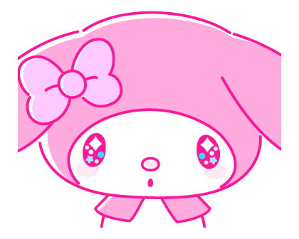 My Melody Is Happy Today (美樂蒂) @kal_pc - Download Stickers from Sigstick