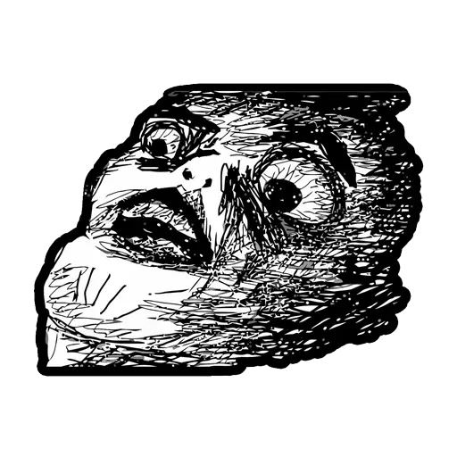 omg rage face