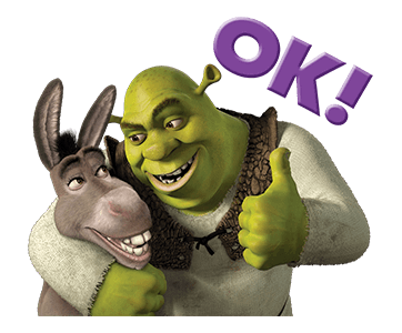 Shrek - Download Stickers from Sigstick