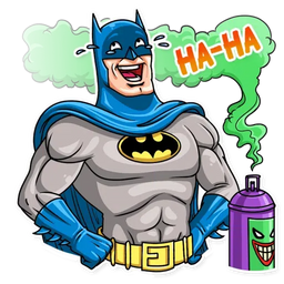 Marvel Batman Stickers