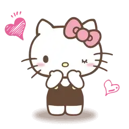 Hello Kitty Cute Cat @kal_pc - Download Stickers from Sigstick