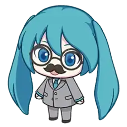 Hatsune Miku #2 PHOTO STICKER/TRANSPARENT OVERLAY by mcjjang on