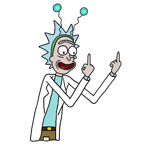 Rick & Morty - Download Stickers from Sigstick