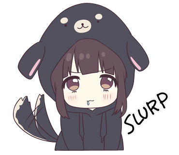 kurumi-chan. Emoji 3 (Menhera-chan) @kal_pc - Download Stickers from  Sigstick