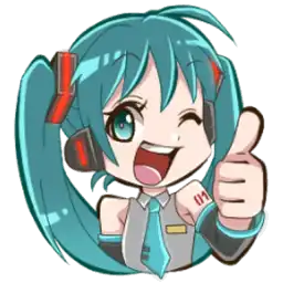 Hatsune-miku - Download Stickers from Sigstick