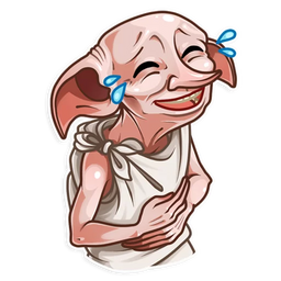 Harry Potter Dobby is Free Sticker - Sticker Mania