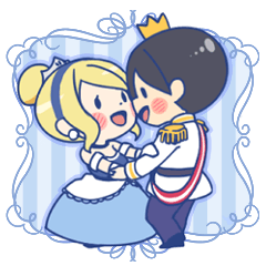 Cinderella Stickers @kal_pc - Download Stickers from Sigstick