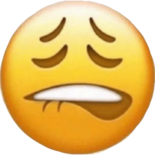 cursed emoji crying | Sticker