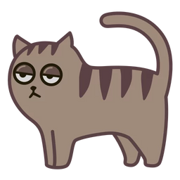 Angry Cat - Download Stickers from Sigstick