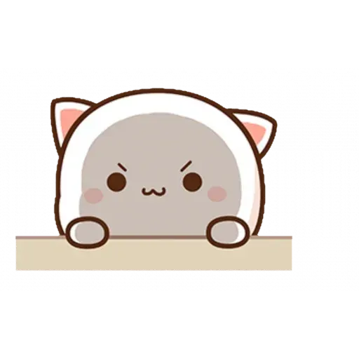 Stickers de gato kawai