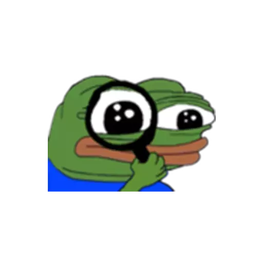 cheeky Poggers emote - peepo pepega twitch discord frog Hardcover