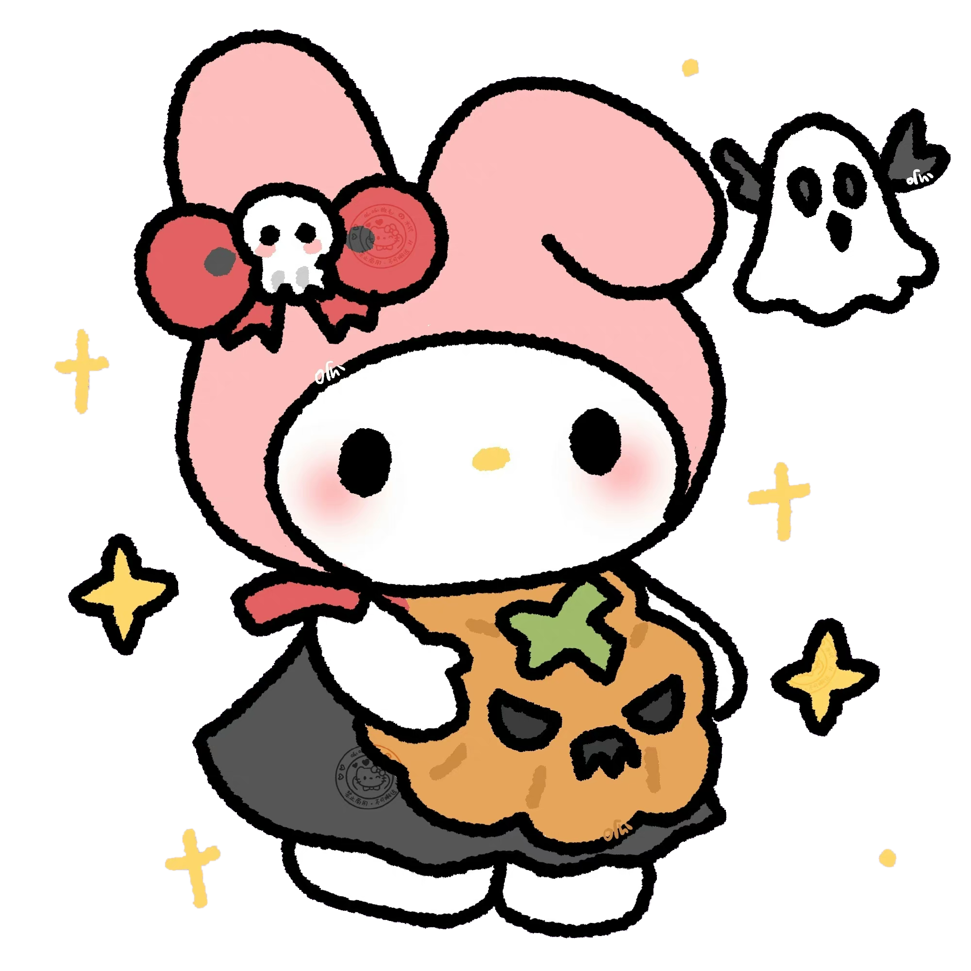 Download Cartoon Hello Kitty PFP Ice Cream Wallpaper