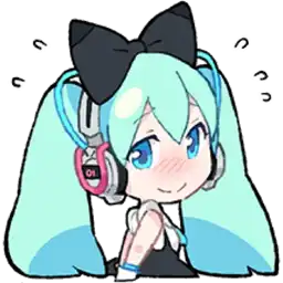 Hatsune-miku - Download Stickers from Sigstick