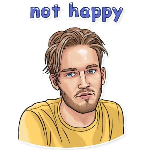 hervorming Instrueren Tahiti PewDiePie - Download Stickers from Sigstick