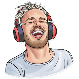 PewDiePie - Download Stickers from Sigstick