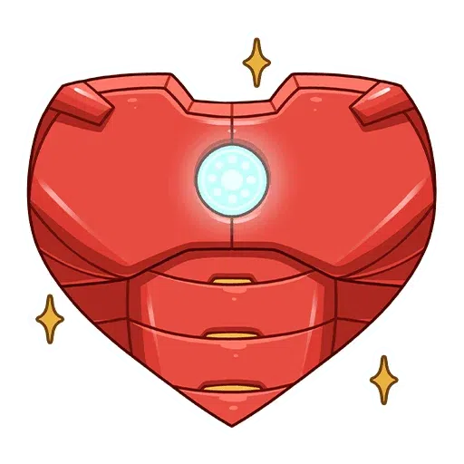 Roblox Iron Man Stickers for WhatsApp