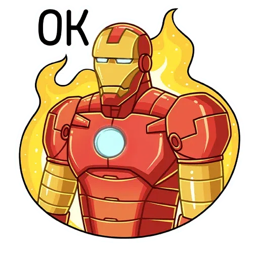 Roblox Iron Man Stickers for WhatsApp