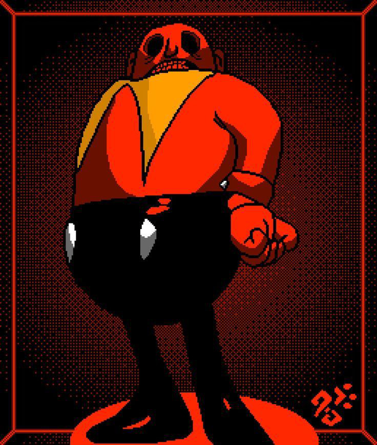 Starved Eggman Stare Sticker - Starved Eggman Stare Eggman Stare - Discover  & Share GIFs