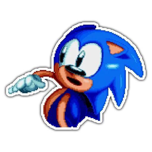 Sonic - Download Stickers from Sigstick