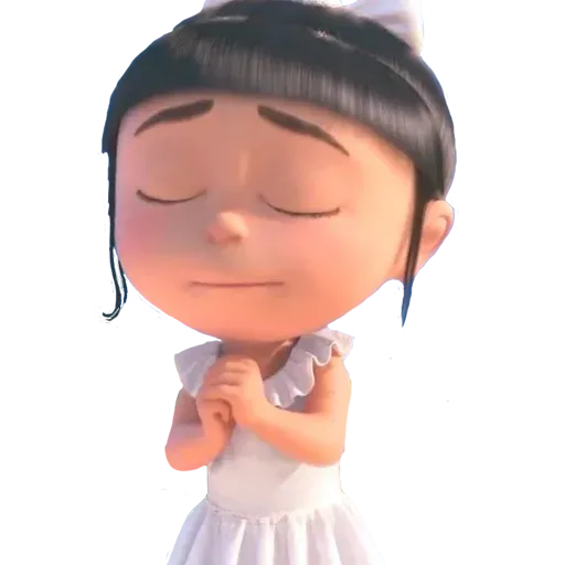 agnes despicable me smiling