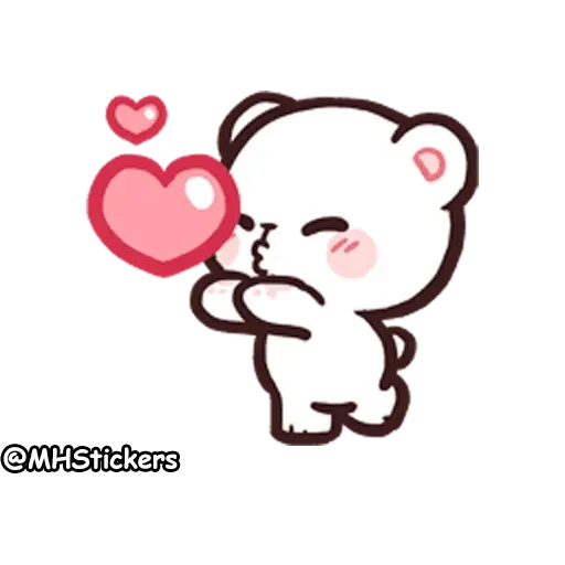 Cute bear - Download Stickers from Sigstick