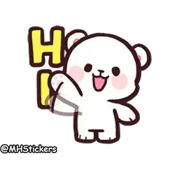 Polar Bear Sticker pack - Stickers Cloud