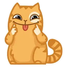 Angry Cat - Download Stickers from Sigstick