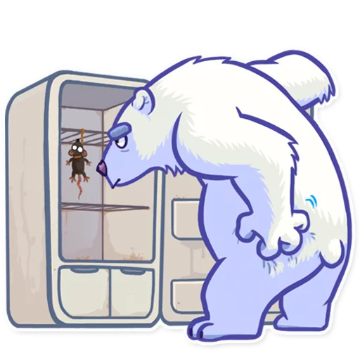 Polar Bear - Download Stickers from Sigstick