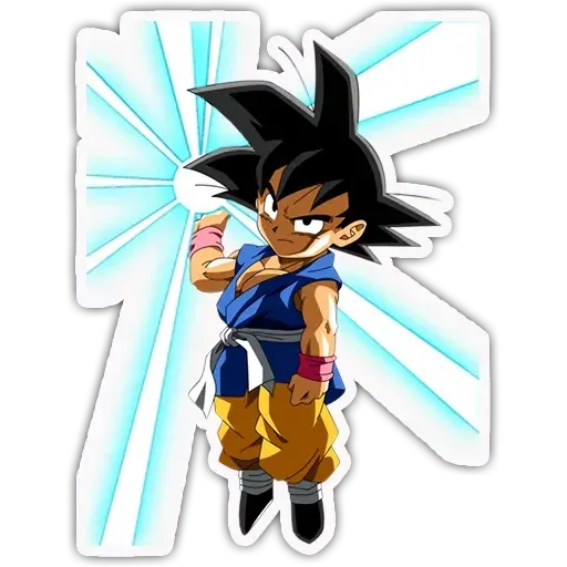 Dragon Ball Ssj Blue Sticker by Toei Animation for iOS & Android