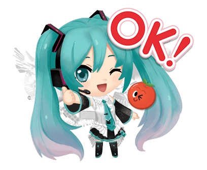 hatsune miku - Download Stickers from Sigstick