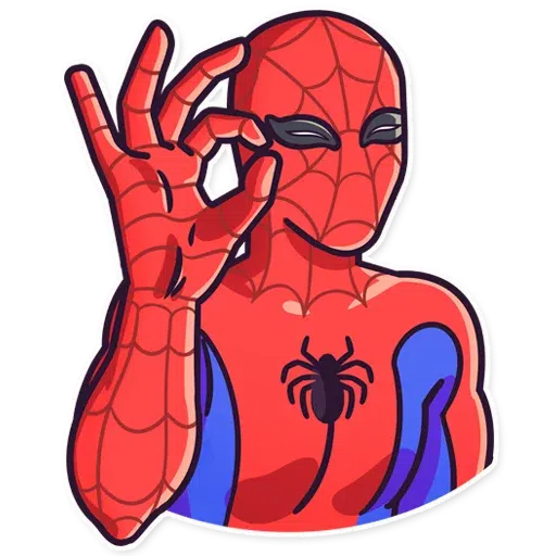 Spiderman stickers - Download Stickers from Sigstick