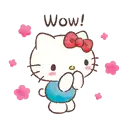 HELLO KITTY MOTION STICKER – Flashy Stickers