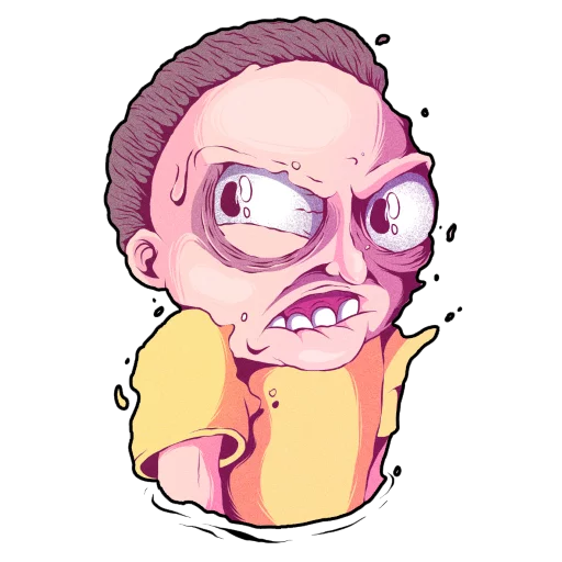 Rick and Morty @hovert9 - Download Stickers from Sigstick