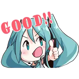 Hatsune-miku - Download Stickers from Sigstick