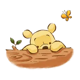 1】Winnie the Pooh by Honobono - Download Stickers from Sigstick