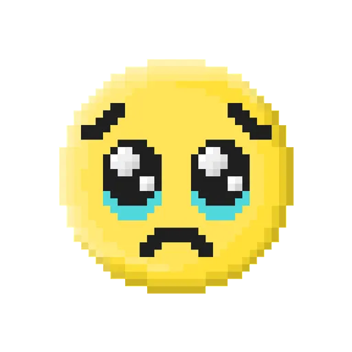 Pleading Face Pixel Discord | Pin