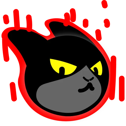 The GaMERCaT - Download Stickers from Sigstick