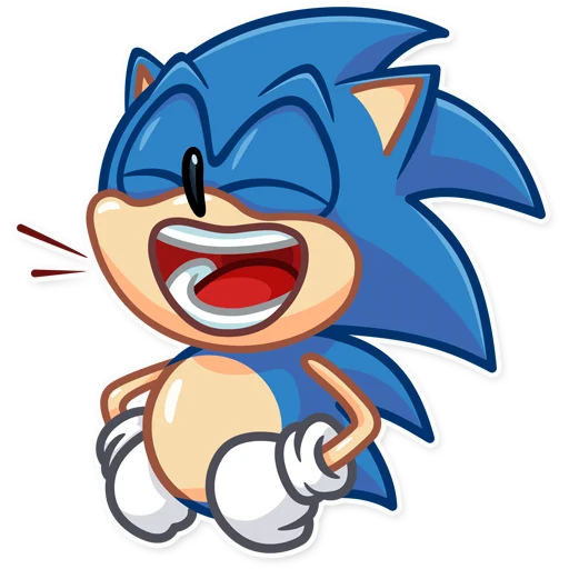 Classic Sonic Sonic The Hedgehog Sticker - Classic Sonic Sonic the