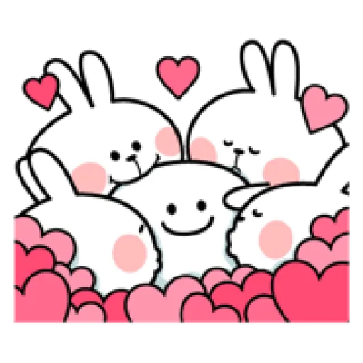 Spoiled Rabbit Love - Download Stickers from Sigstick Spoiled Rabbit Love - Download Stickers from Sigstick
