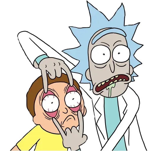 Rick & Morty - Download Stickers from Sigstick