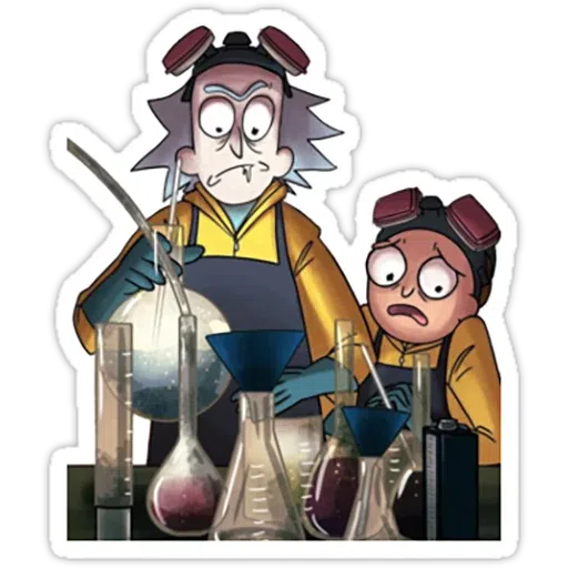 Rick & Morty - Download Stickers from Sigstick