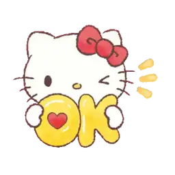 Hello Kitty Cute Cat @kal_pc - Download Stickers from Sigstick