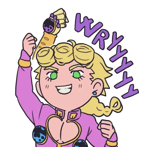 JoJo's Bizarre Adventure Sticker Jolyne Cujoh Telegram PNG - jolyne cujoh,  others, sticker, telegram