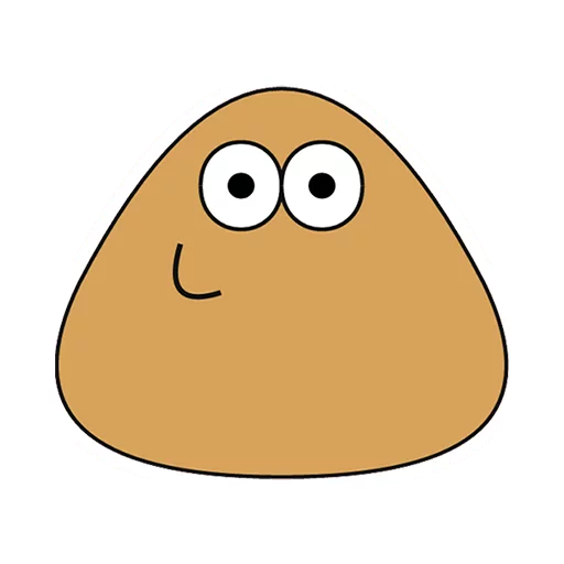 Pou Sad | Sticker