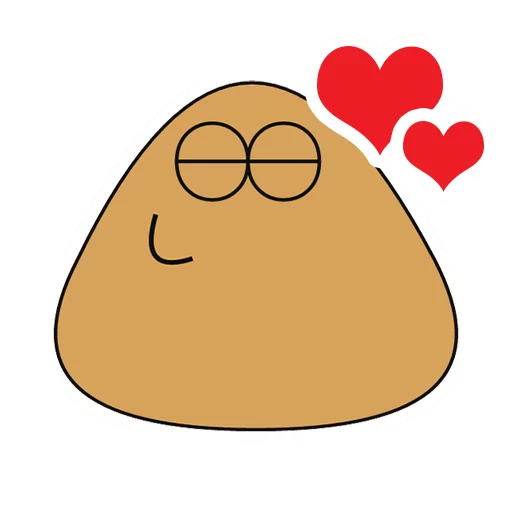 Pou Sticker - Pou - Discover & Share GIFs