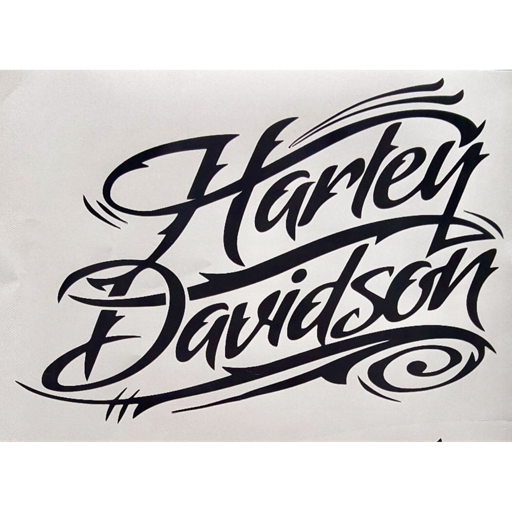 STICKERS HARLEY DAVIDSON ECRITURE