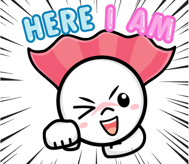 line stickers moon special edition