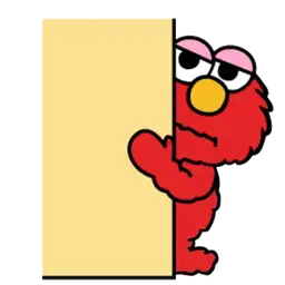 The Elmo Sticker