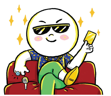 line stickers moon special edition