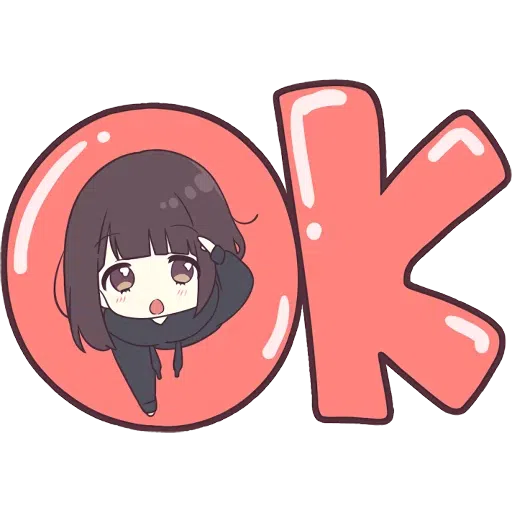 Cute Kawaii Menhara-Chan Stickers - WAStickerApps APK for Android Download